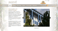 Desktop Screenshot of maistrali-studios.com